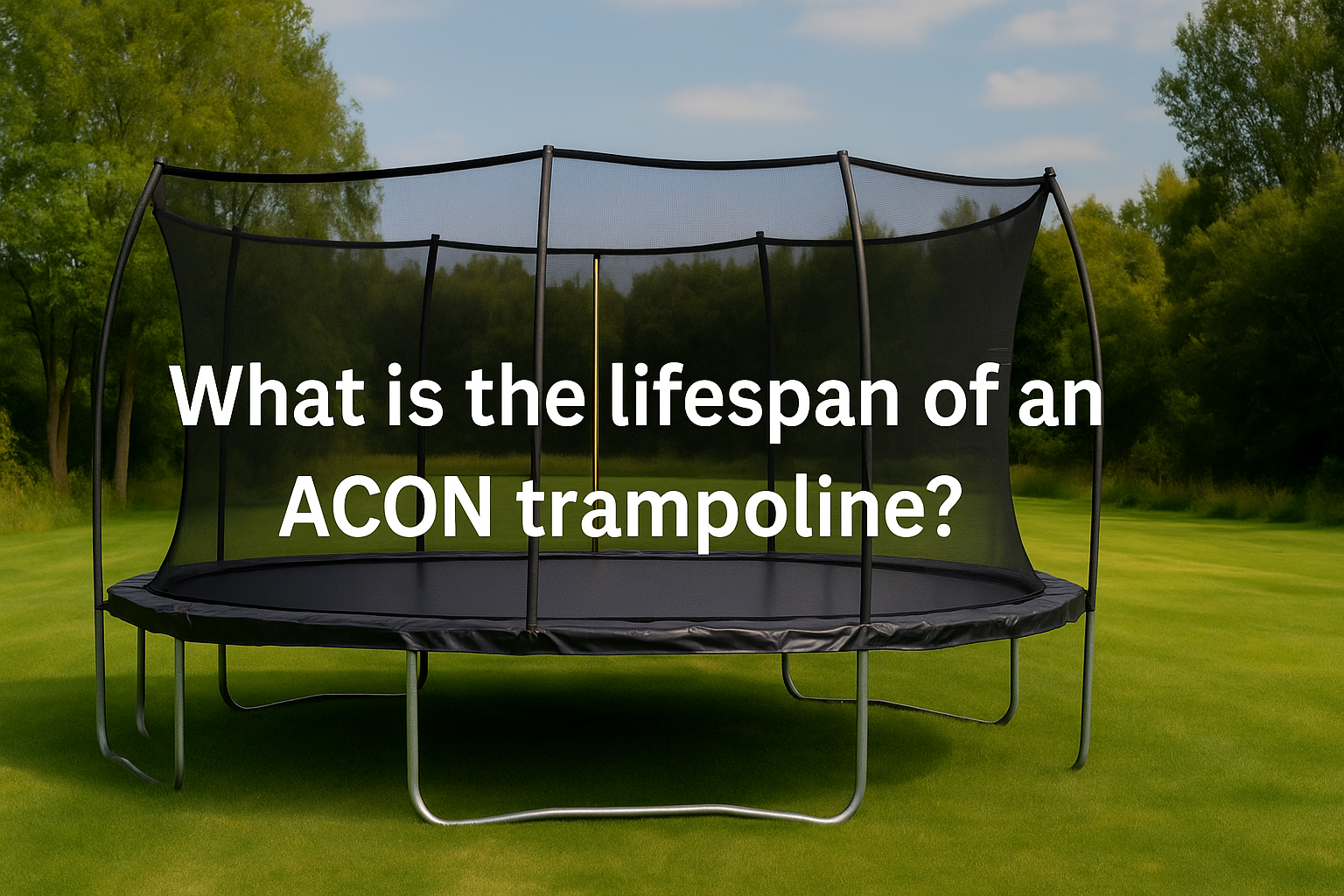 what-is-the-lifespan-of-an-acon-trampoline-banner-image-showing-trampoline-on-green-lawn-under-blue-sky