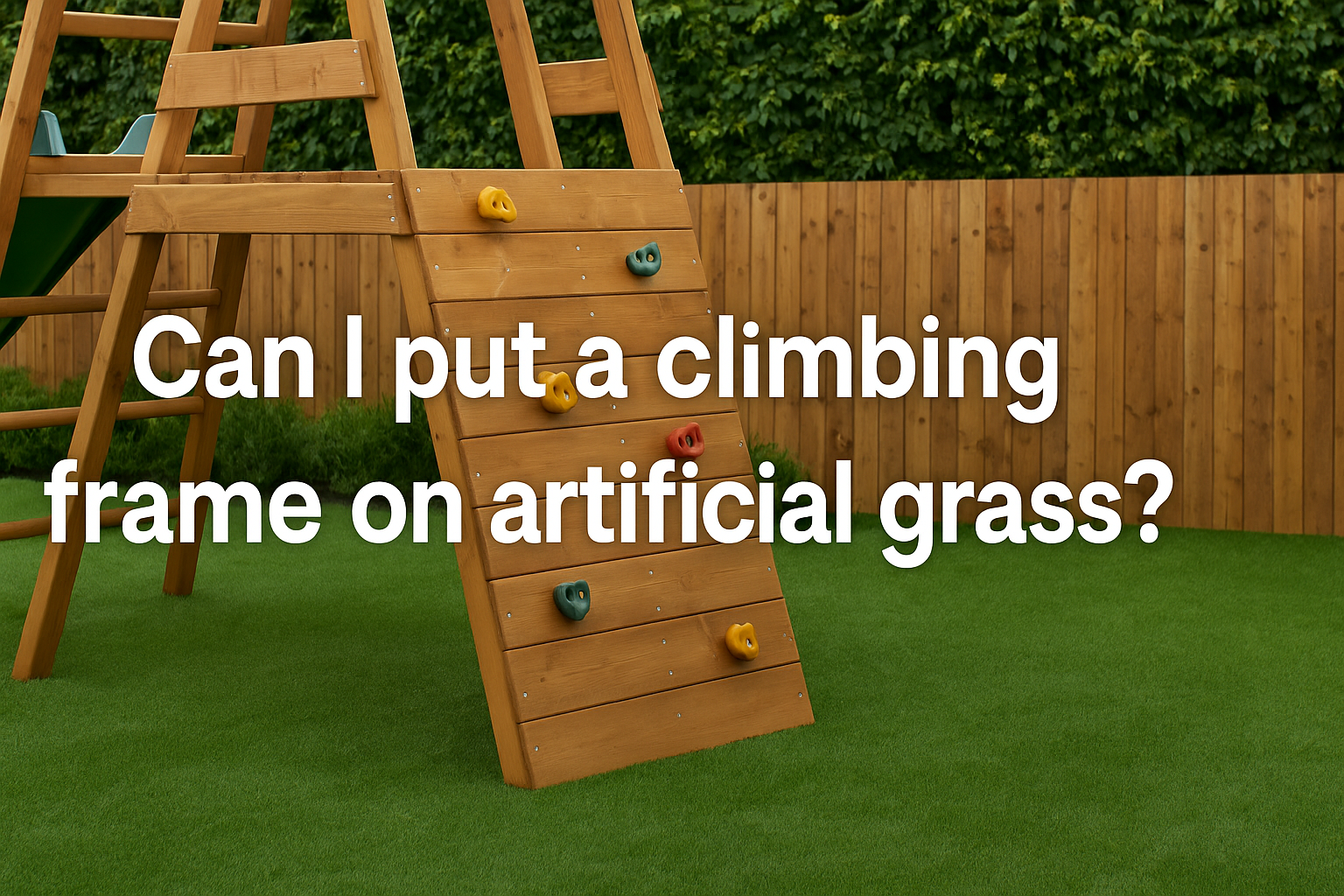 climbing-frame-in-the-garden-with-artificial-grass