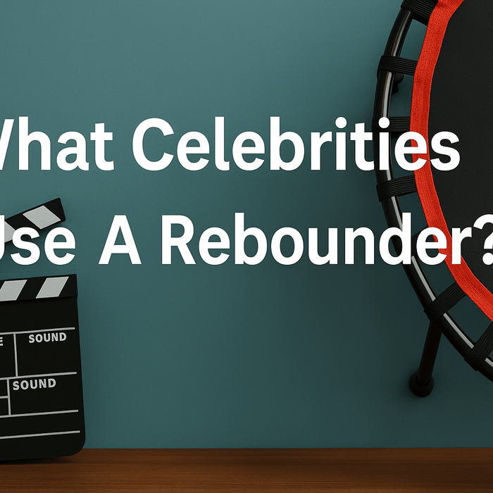 blog-banner-image-showing-rebounder-trampoline-and-film-clapperboard-with-centered-text-what-celebrities-use-a-rebounder