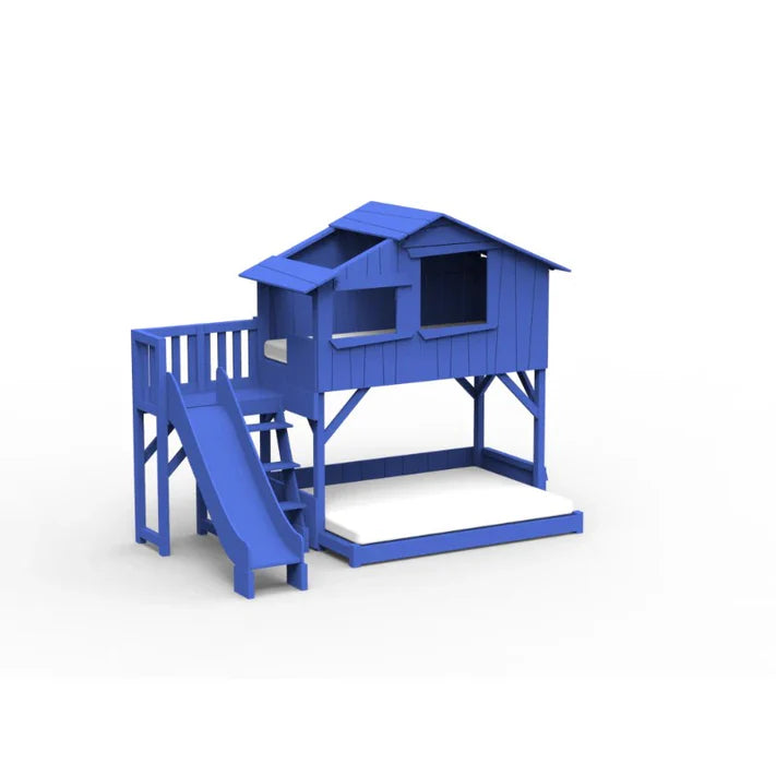 custom-tree-house-bunk-bed-marseille-blue