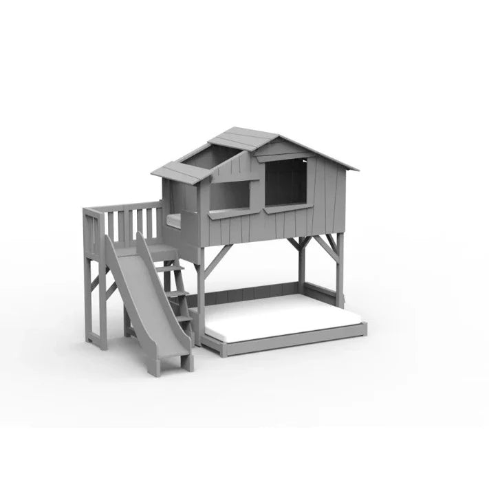 treehouse-bed-with-slide-uk-cement-grey
