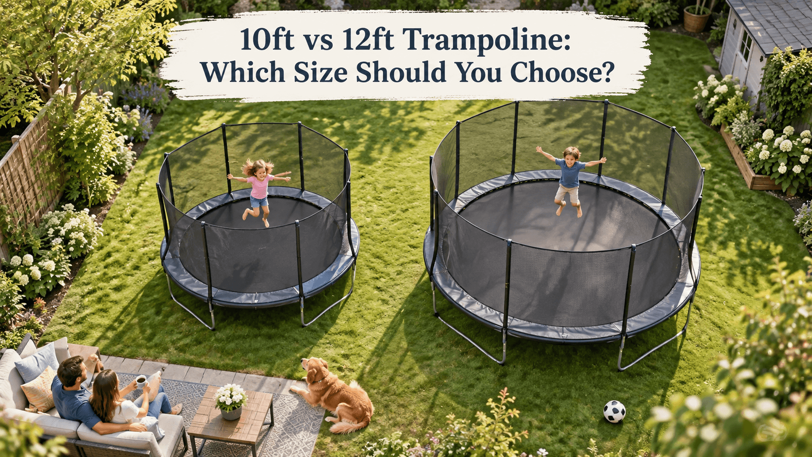 10ft vs 12ft Trampoline: Which Size Should You Choose?