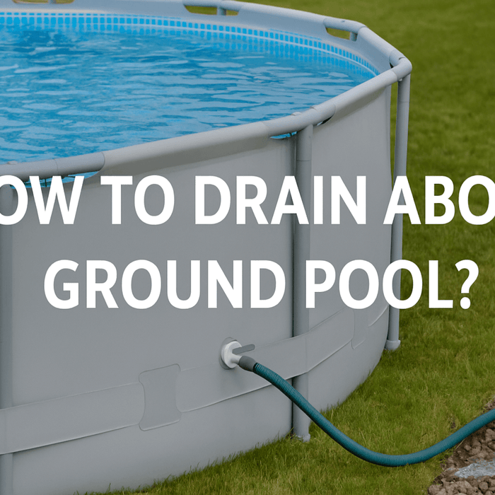 image-of-above-ground-container-pool-with-hose-draining-water-into-garden-ditch