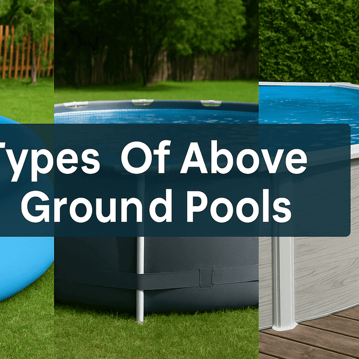 permanent-above-ground-pools-banner-showing-inflatable-steel-frame-and-rigid-wall-pools-in-uk-garden