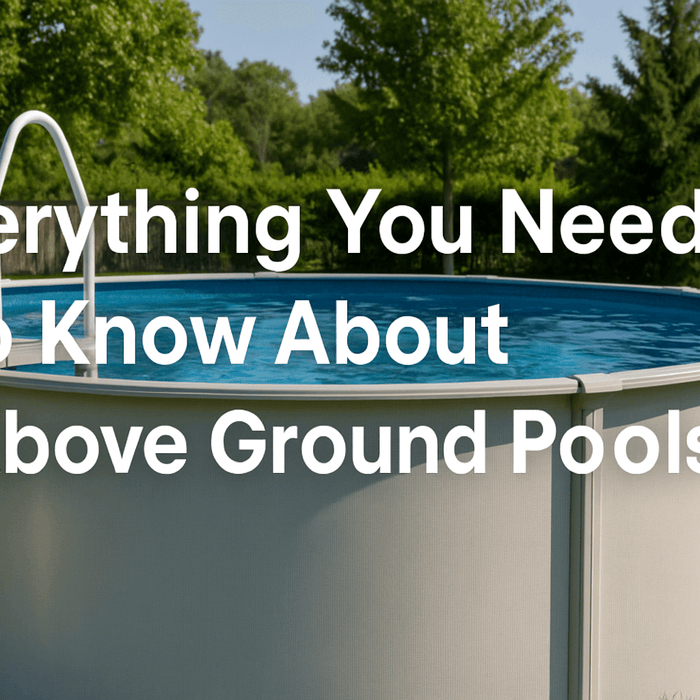permanent-above-ground-pools-in-sunny-garden-with-metal-frame-pool-clear-blue-water-ladder-green-surroundings-and-centre-aligned-text-everything-you-need-to-know-about-above-ground-pools