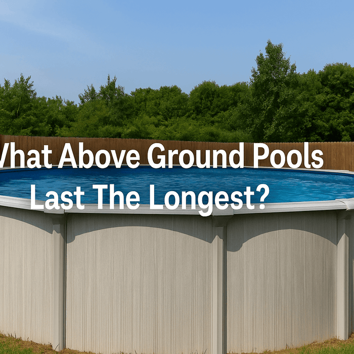 above-ground-container-pool-in-a-grassy-backyard-with-wooden-fence-under-clear-blue-sky