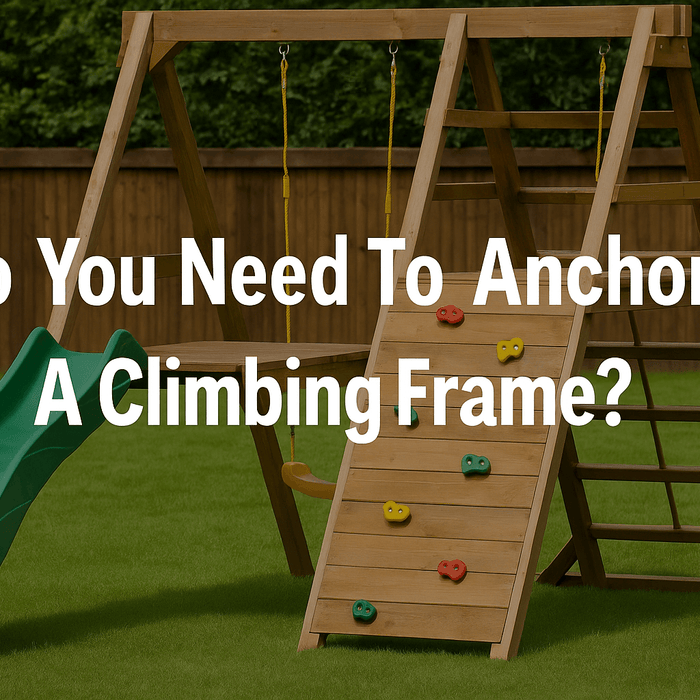 a-photograph-of-a-wooden-climbing-frame-on-green-grass-with-swing-slide-and-colourful-climbing-wall-text-overlay-says-do-you-need-to-anchor-a-climbing-frame-in-centre-of-image