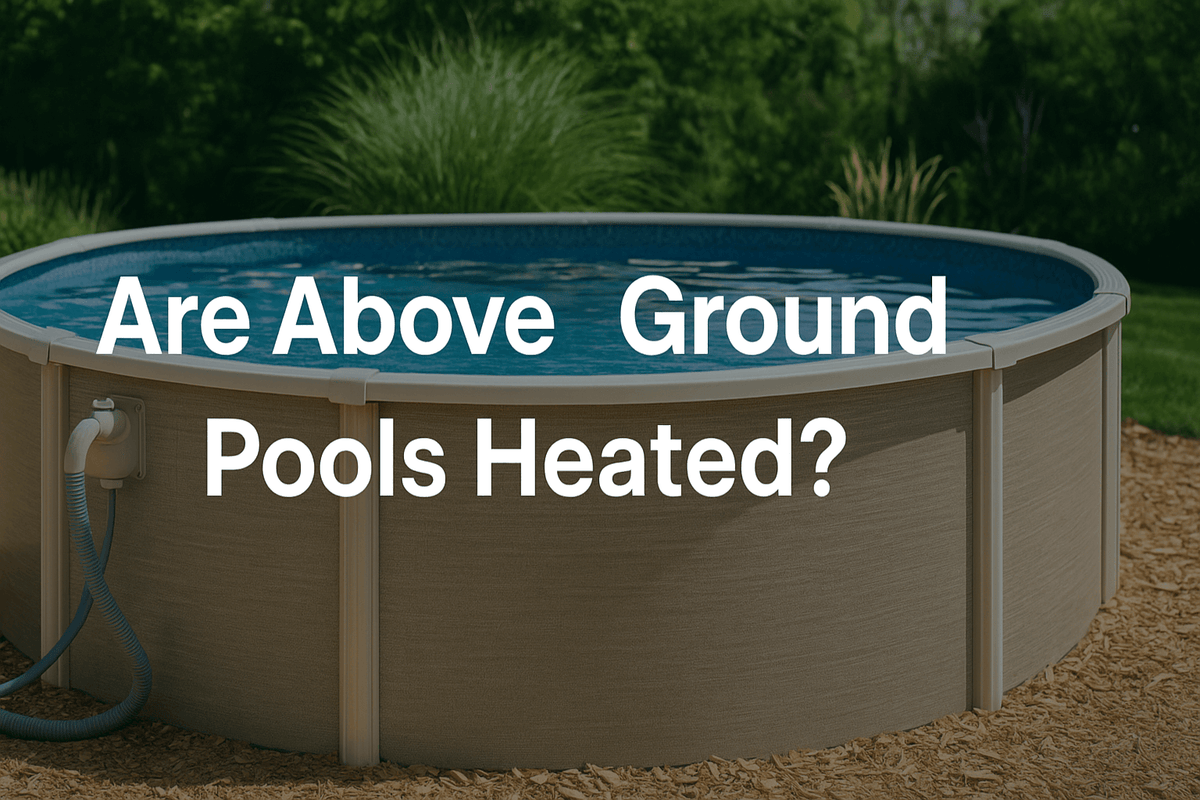 Are Above Ground Pools Heated? — Happy Hideouts