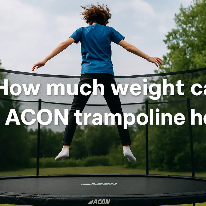 person-jumping-on-acon-trampoline-outdoors-with-center-text-how-much-weight-can-an-acon-trampoline-hold