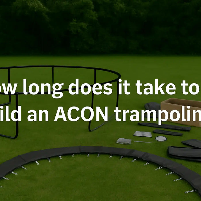 how-long-does-it-take-to-build-an-acon-trampoline-disassembled-trampoline-in-the-garden