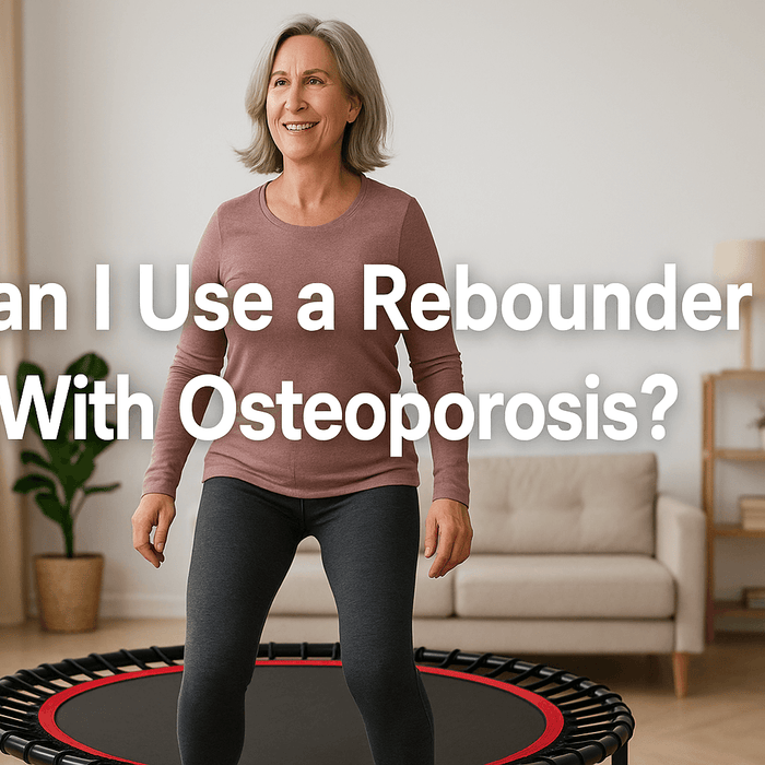 middle-aged-woman-smiling-while-using-a-mini-rebounder-in-bright-living-room-with-title-text-can-i-use-a-rebounder-with-osteoporosis-centered