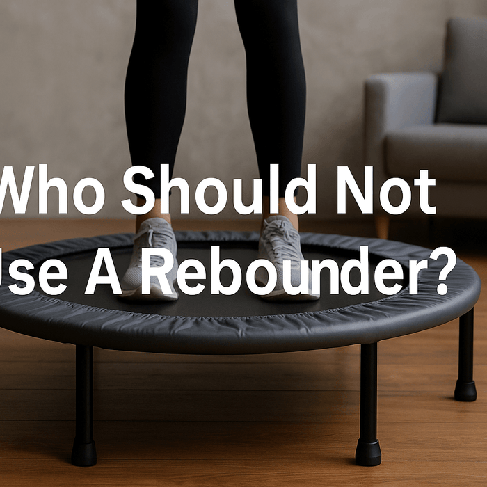 who-should-not-use-a-rebounder-banner-showing-person-standing-on-mini-trampoline-in-living-room-with-centered-title-text
