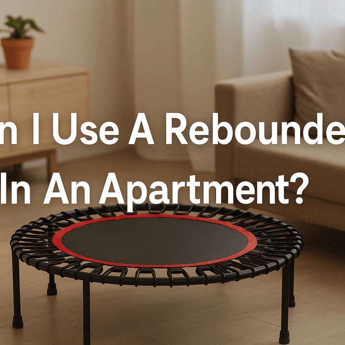 modern-apartment-living-room-with-mini-trampoline-on-mat-wooden-floor-light-sofa-potted-plant-bright-natural-light-blog-title-text-can-i-use-a-rebounder-in-an-apartment-center-aligned