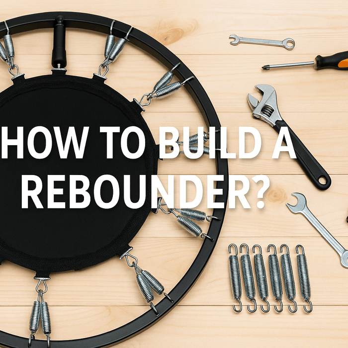 how-to-build-a-rebounder-for-adults-diy-mini-trampoline-assembly-with-springs-tools-and-frame-on-wooden-surface