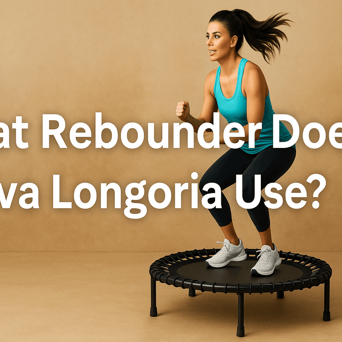 eva-longoria-bouncing-on-rebounder-trampolines-celebrities-fitness-workout