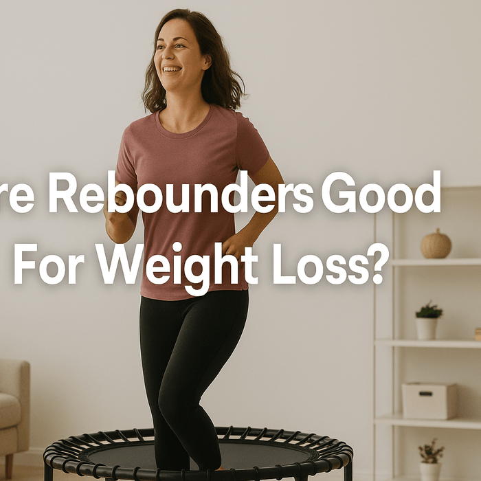 woman-smiling-and-exercising-on-rebounder-trampoline-in-living-room-showing-rebounder-trampoline-benefits-for-weight-loss-and-fitness