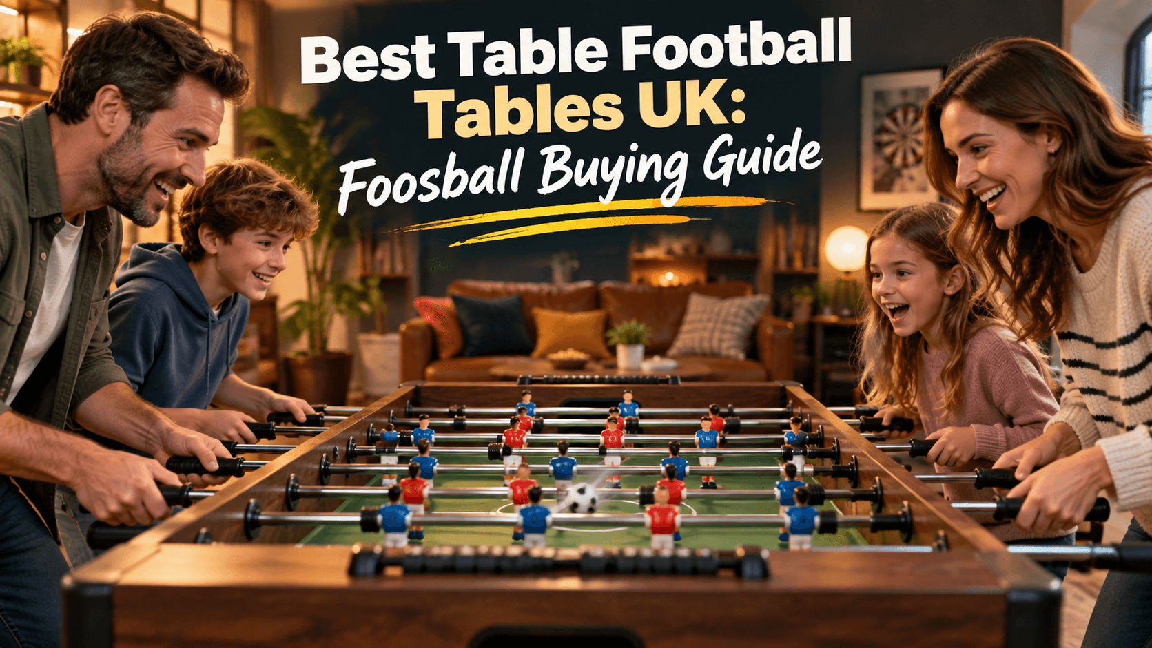 Best Table Football Tables UK: Foosball Buying Guide