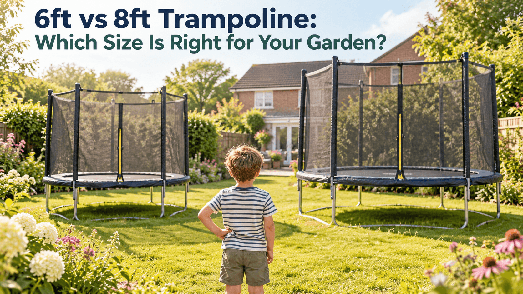 6ft vs 8ft Trampoline: Which Size Is Right for Your Garden?
