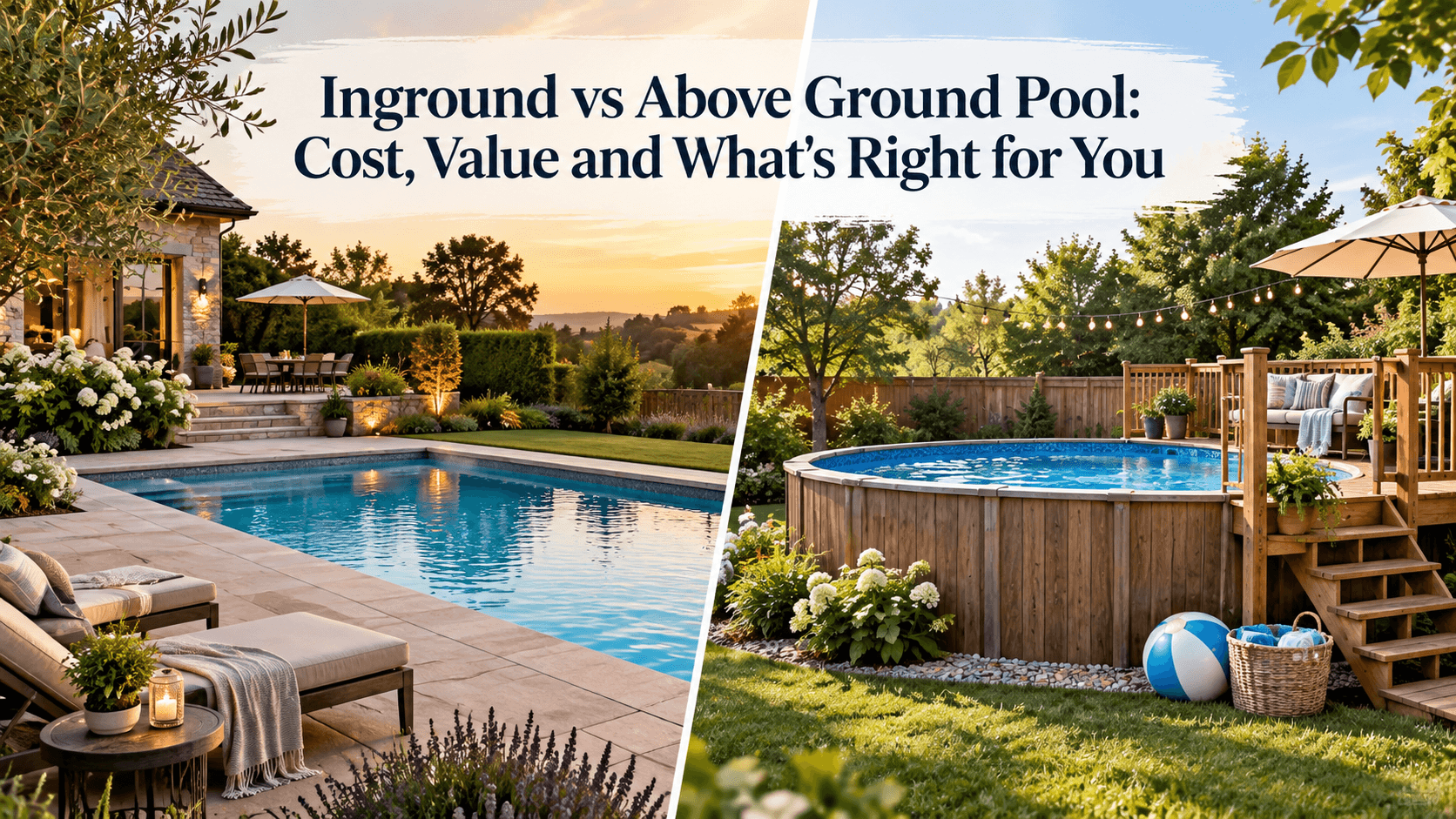 Inground vs Above Ground Pool: Cost, Value and What's Right for You