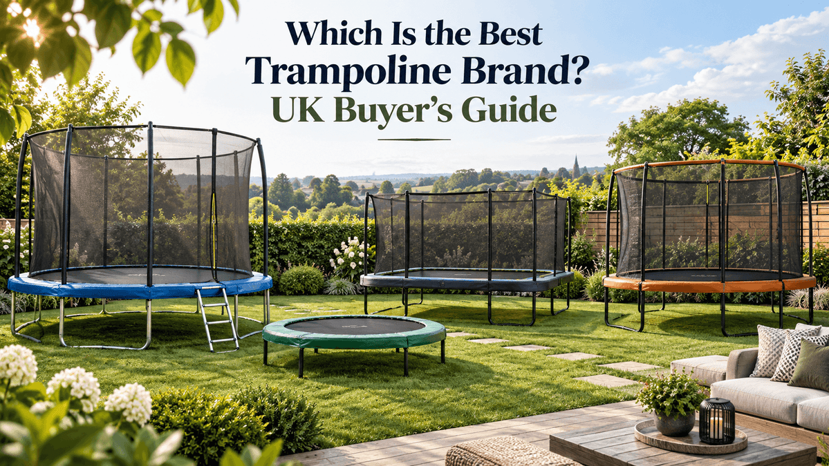 Which Is the Best Trampoline Brand? UK Buyer's Guide — Happy Hideouts