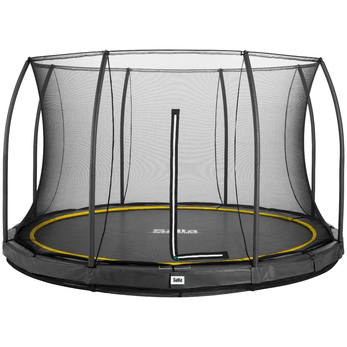 14ft-salta-black-comfort-edition-inground-round-trampoline-with-enclosure