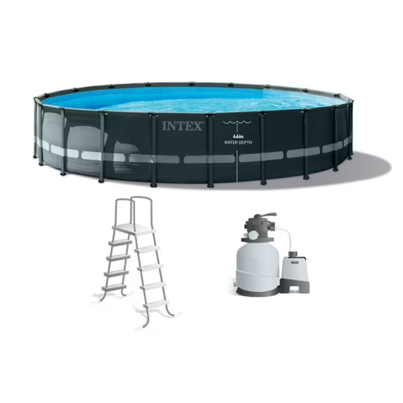 18-x-52-intex-round-pool-complete-set-including-pump-and-ladder