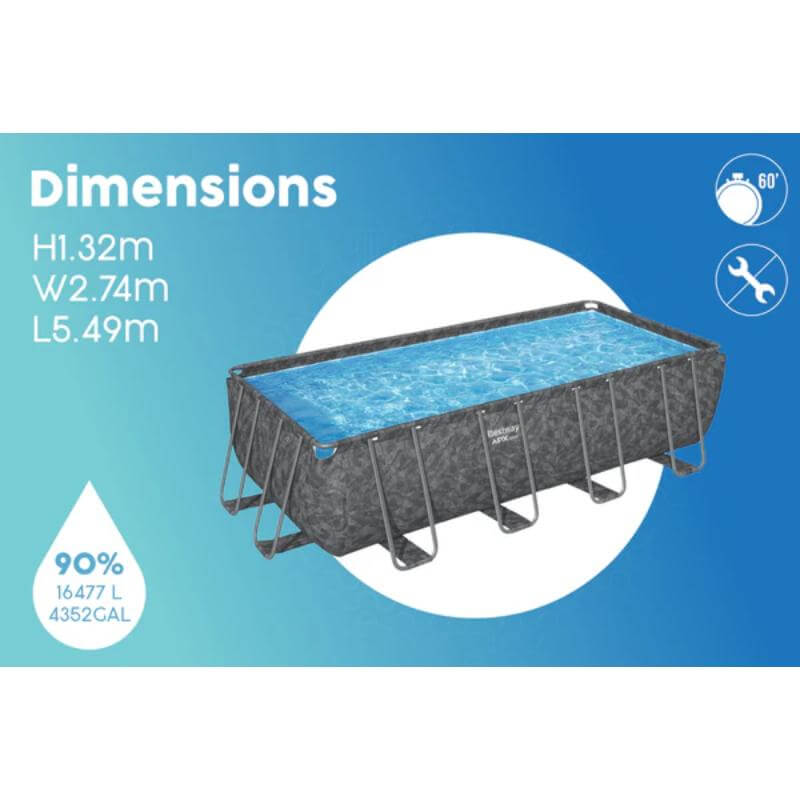 18ft-bestway-apx-rectangular-above-ground-pool-with-dimensions-and-water-capacity