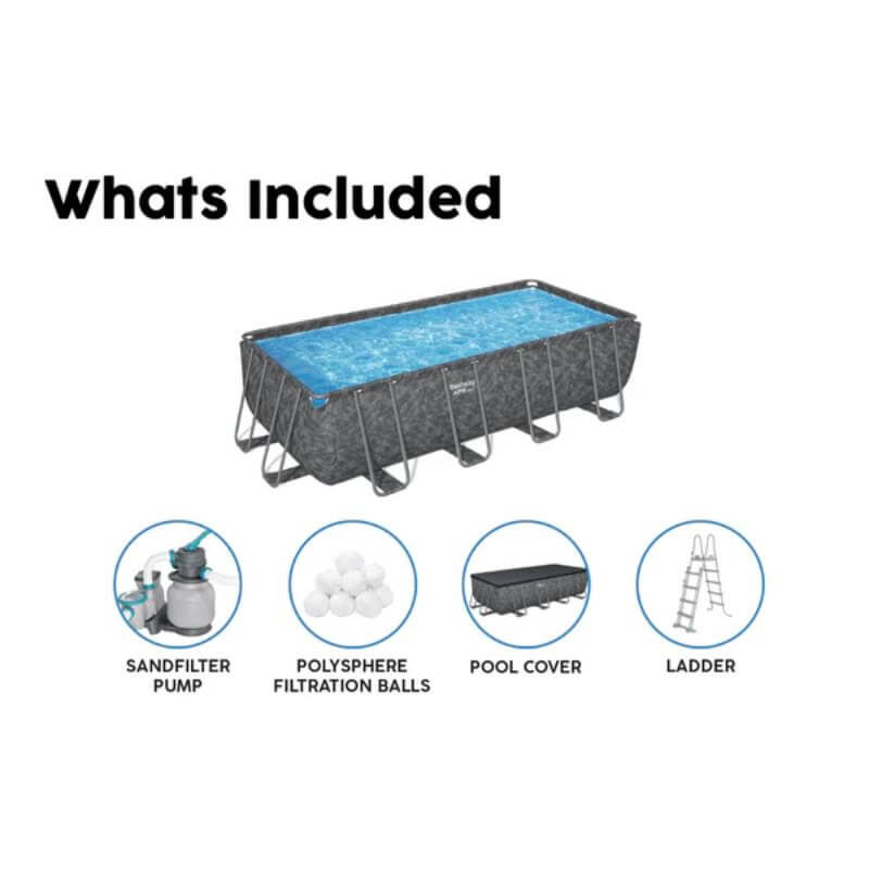 18ft-rectangular-bestway-apx-pool-set-with-sand-filter-pump-cover-ladder-and-filtration-balls