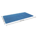 Bestway 13'3" x 6'7"(4.04m x 2.01m)/13'6" x 6'7"(4.12m x 2.01m) Rectangle Solar Pool Cover size info