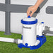 Bestway 9463L/2500gal Filter Pump outdoor front side