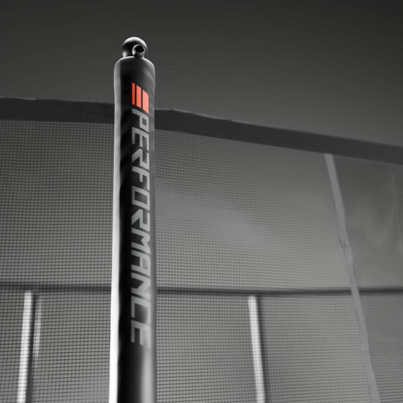 ACON-16-HD-Pro-Trampoline-performance-enclosure-pole-sleeve-close-up