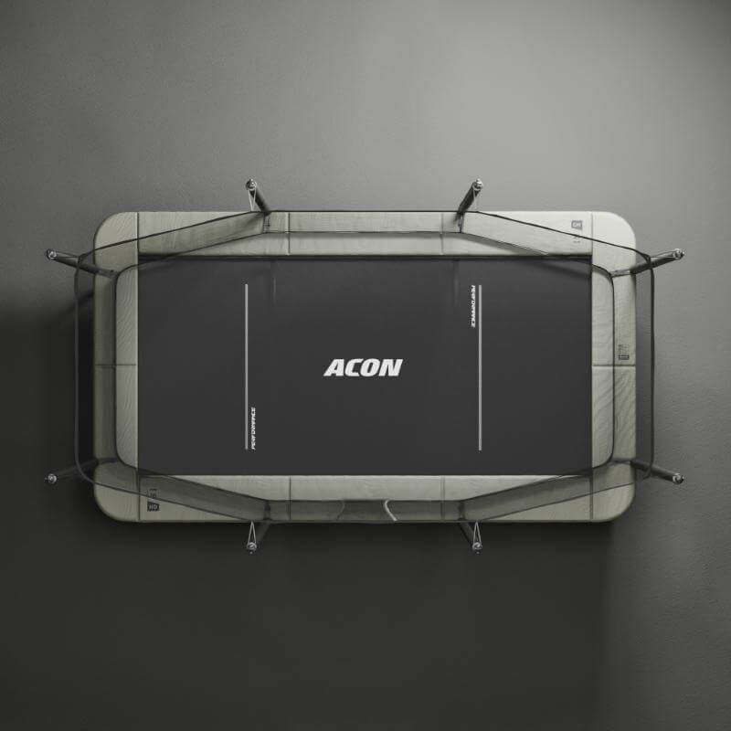 ACON-16-HD-Pro-Trampoline-top-view-with-enclosure-and-performance-mat