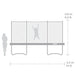 ACON-Air-14ft-Round-Trampoline-dimensions-diagram-with-standard-enclosure