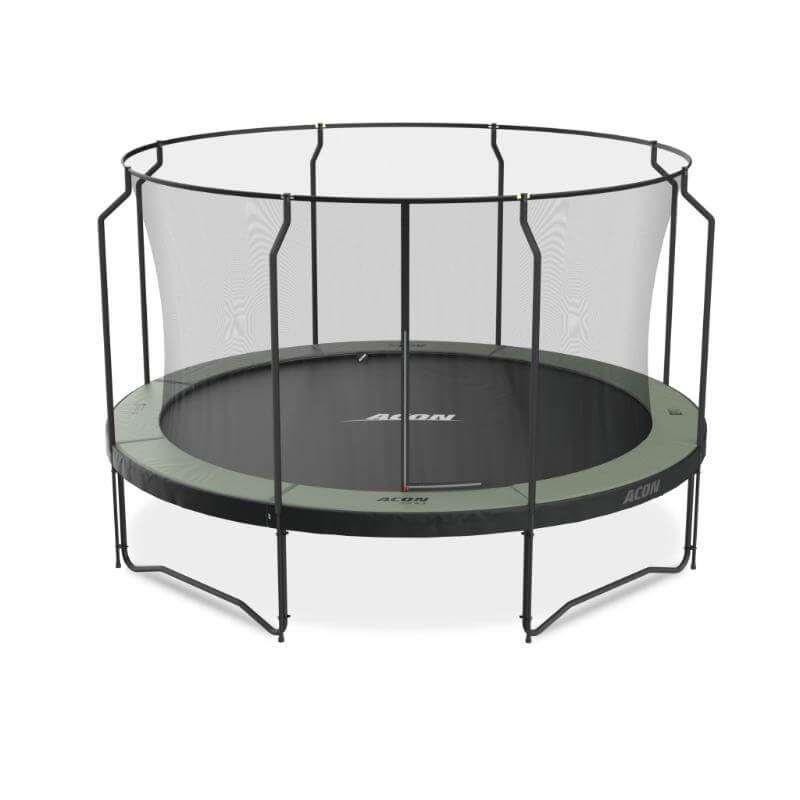 ACON-Air-14ft-Round-Trampoline-with-premium-enclosure-front-view