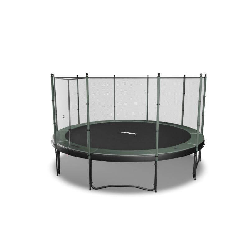 ACON-Air-15ft-Round-Trampoline-with-standard-safety-enclosure-angled-view