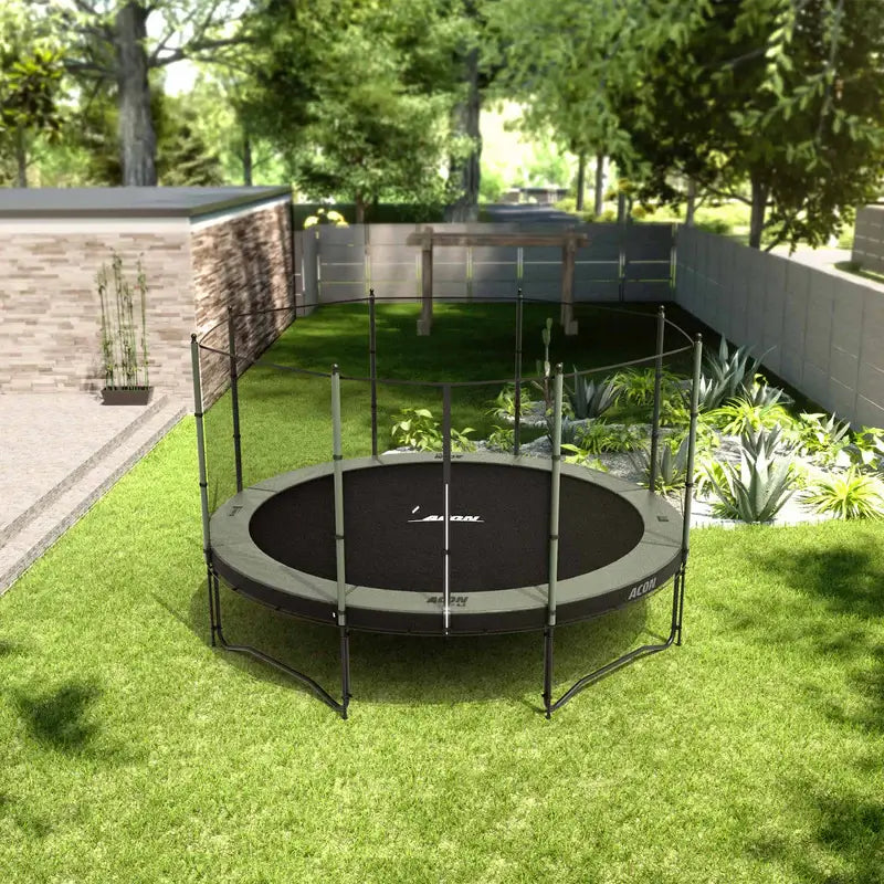 ACON_Air_4.6m_Round_Trampoline_garden_view