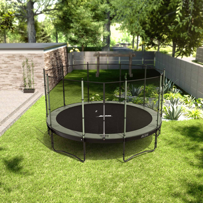 ACON_Air_4.6m_Round_Trampoline_garden_view