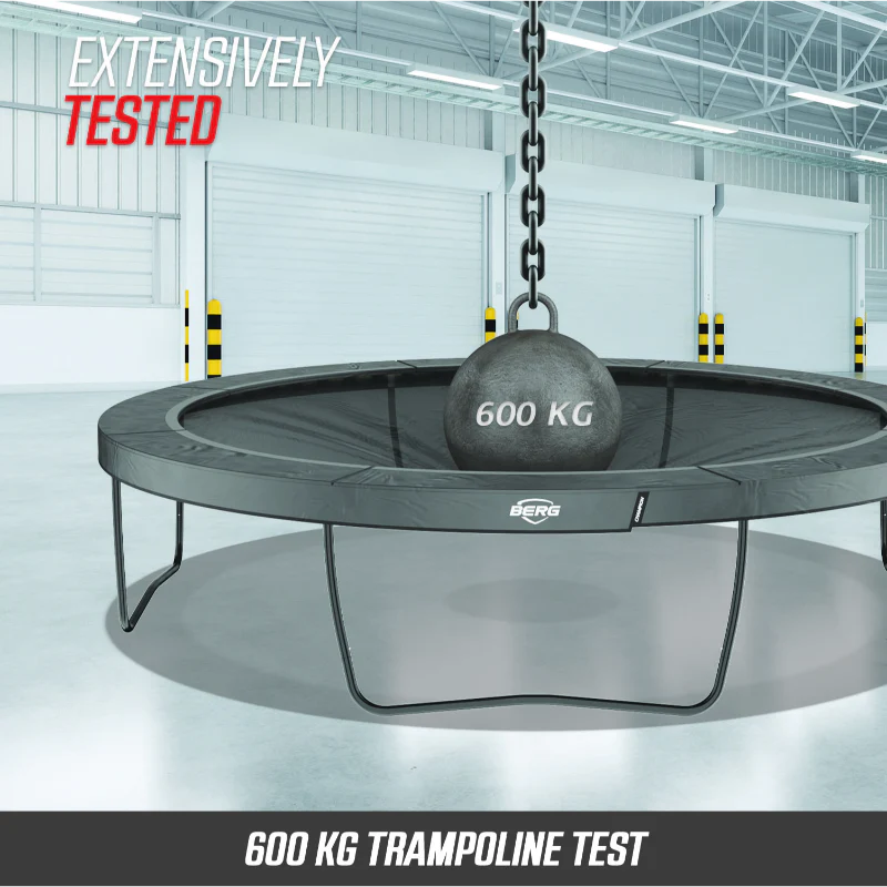 BERG_Elite_FlatGround_430_cm_Trampoline_quality_test