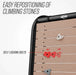 BERG Playbase Climbing Wall holds information for easy repositioning