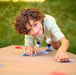 BERG Playbase Climbing Wall with boy climbing
