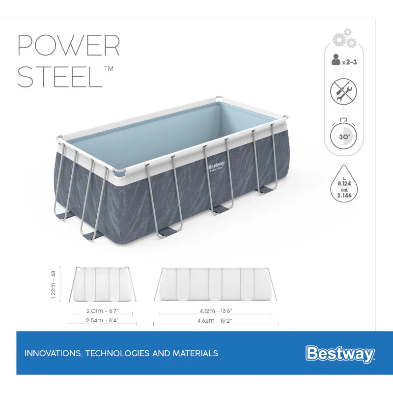 Bestway-Power-Steel-13x6x48-Stone-dimensions