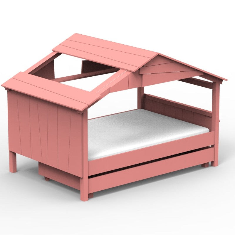 Children's_Star_Treehouse_Bed_Mathy_By_Bols_summer_pink_coral
