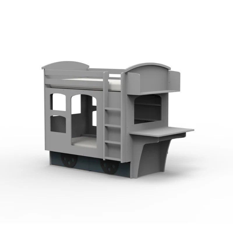 Children's_Wagon_Themed_Bed_-_Mathy_By_Bols_cement_grey_and_basalt_grey