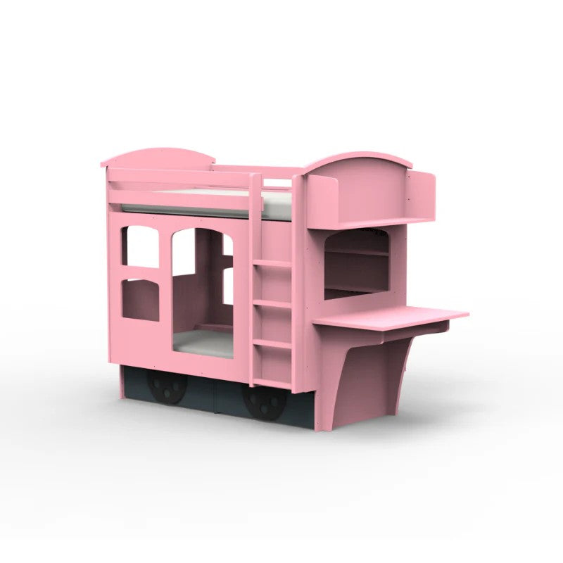Children's_Wagon_Themed_Bed_-_Mathy_By_Bols_very_light_pink_and_basalt_grey