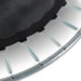 EXIT_Silhouette_12ft_Trampoline_On_Legs_black_spring_view