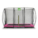 EXIT_Silhouette_8x12ft_Ground_Trampoline_product_view_pink