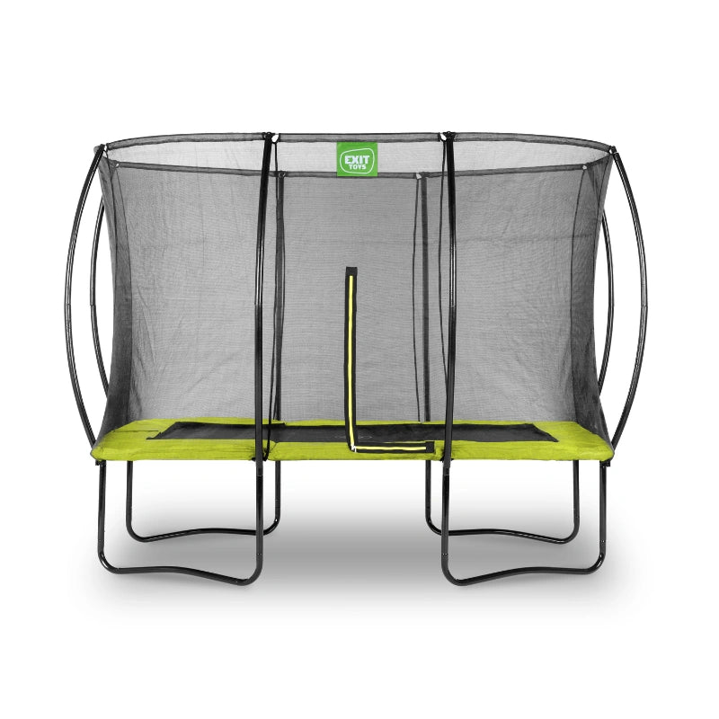 EXIT_Silhouette_Trampoline_7x10ft_Above_Ground_green_product_view