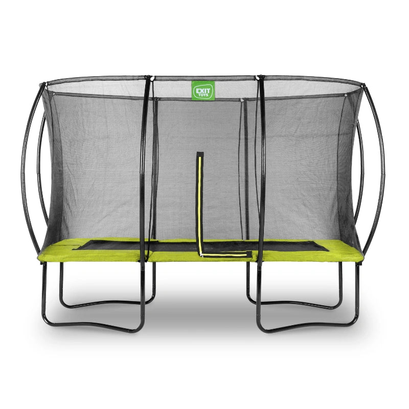 EXIT_Silhouette_Trampoline_8x12ft_Above_Ground_green_product_view