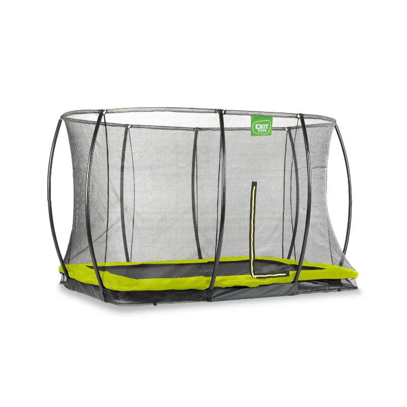 EXIT_Toys_Silhouette_Ground_Trampoline_Rectangle_green_product_side_view_2