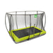 EXIT_Toys_Silhouette_Ground_Trampoline_Rectangle_green_side_view